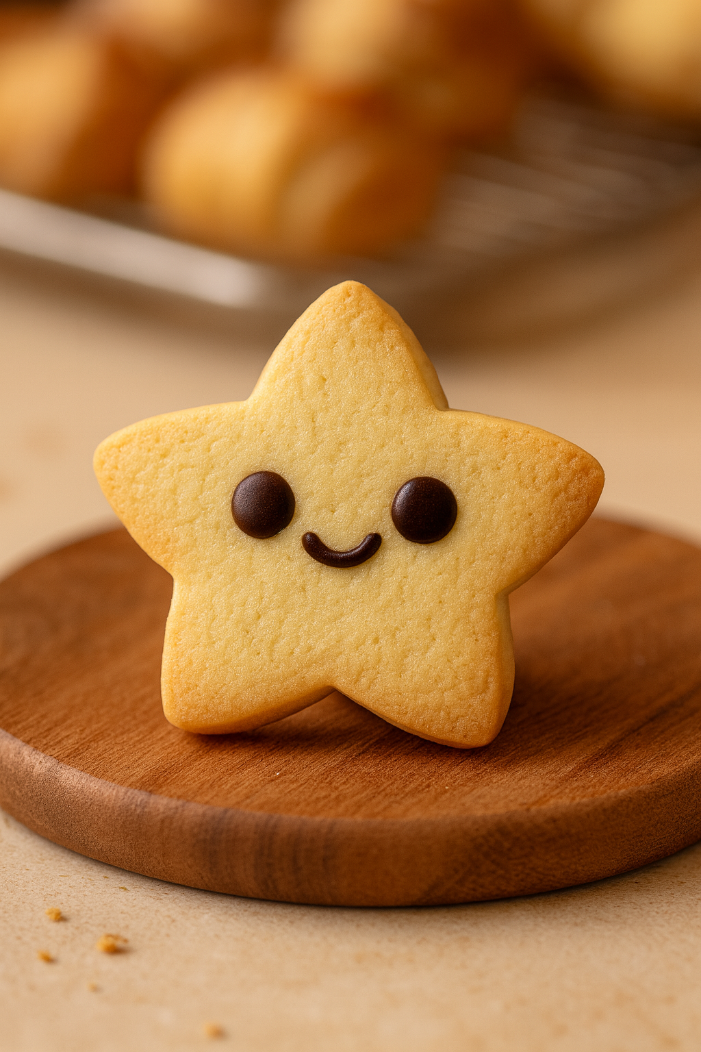 Star Cookie Cutter and Stamp Set - 3.5" Dual Function Baking Tool for Cookies, Fondant & Clay Crafts